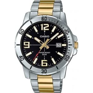Casio Sport Collection Diver 50m Two Tones - Black (MTP-VD01SG-1BVUDF) Men WATCHES
