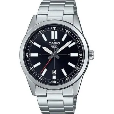 Casio Collection Date - Black (MTP-VD02D-1EUDF) Men WATCHES