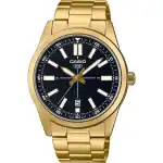 Casio Collection Casual Date Gold - Black (MTP-VD02G-1EUDF) Men WATCHES