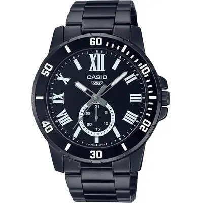 Casio Collection Diver Date - Black (MTP-VD200B-1BUDF) Men WATCHES