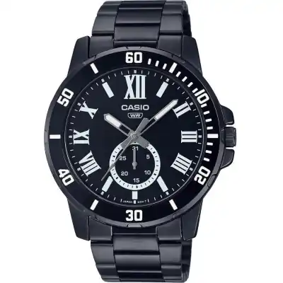 Casio Collection Diver Date - Black (MTP-VD200B-1BUDF) Men WATCHES