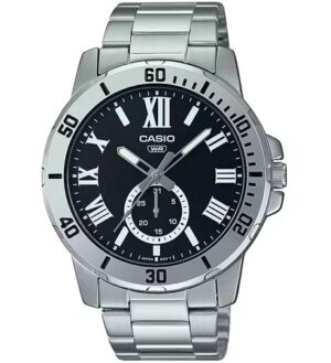 Casio Collection Diver Date - Black (MTP-VD200D-1BUDF) Men's Watch