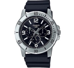 Casio Collection Diver Multifuction - Black (MTP-VD300-1BUDF) Men's Watch