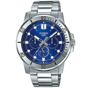 Casio Collection Diver Multifuction - Blue (MTP-VD300D-2EUDF) Men's Watch