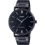 Casio Collection Minimal - Full Black (MTP-VT01B-1BUDF) Men's Watch