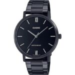 Casio Collection Minimal - Full Black (MTP-VT01B-1BUDF) Men's Watch