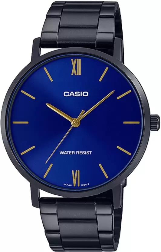 Casio Collection minimal - blue (mtp-vt01b-2budf) Men's Watch 1 Casio Collection Minimal - Blue (MTP-VT01B-2BUDF) Men's Watch