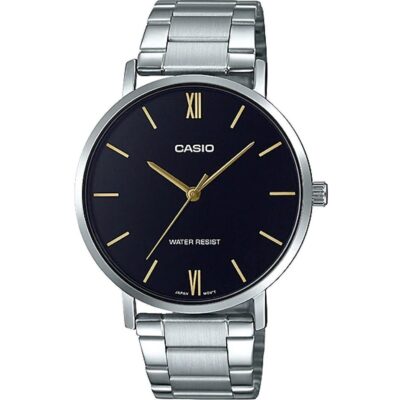 Casio Collection Minimal - Black (MTP-VT01D-1BUDF) Men's Watch