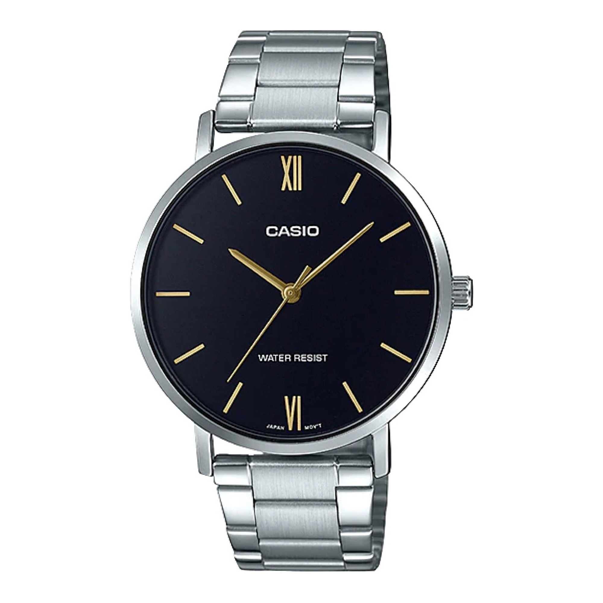 Casio Collection (mtp-vt01d-1budf) Men's Watch 1 Casio Collection Minimal - Black (MTP-VT01D-1BUDF) Men's Watch