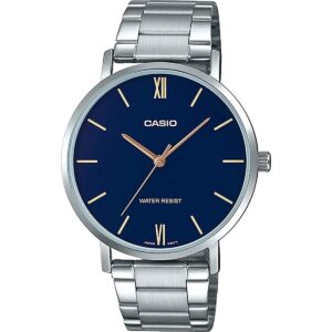 Casio Collection Minimal - Petrol Blue (MTP-VT01D-2BUDF) Men WATCHES