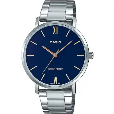 Casio Collection Minimal - Petrol Blue (MTP-VT01D-2BUDF) Men WATCHES