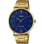 Casio Collection Minimal Gold - Blue (MTP-VT01G-2BUDF) Men WATCHES