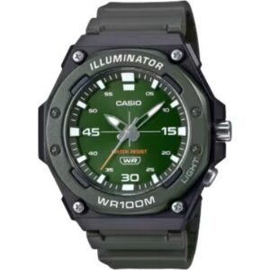 Casio Sport Diver - Illuminator Wr 100mt - Army Green (MW-620H-3AVDF) Men WATCHES