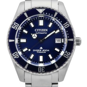 Citizen Promaster Fujitsubo Super Titanium Blue Dial Automatic Diver's NB6021-68L 200M Men's Watch