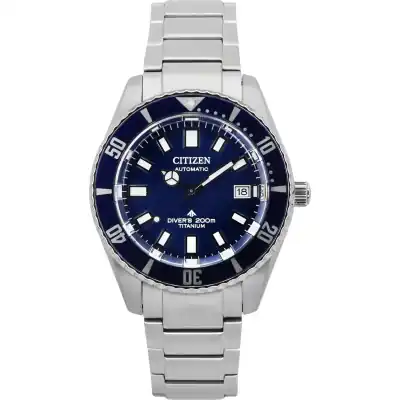 Citizen Promaster Fujitsubo Super Titanium Blue Dial Automatic Diver's NB6021-68L 200M Men's Watch
