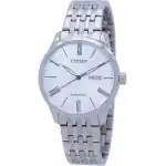 Citizen Stainless Steel White Dial Automatic NH8350-59B Men's Watch