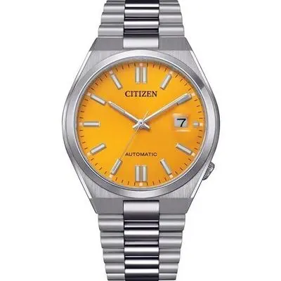 Citizen Tsuyosa Stainless Steel Yellow Dial Automatic NJ0150-81Z Men's Watch
