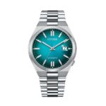 Citizen Tsuyosa Stainless Steel Turquoise Dial Automatic NJ0151-88X Men's Watch