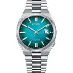 Citizen Tsuyosa Stainless Steel Turquoise Dial Automatic NJ0151-88X Men's Watch