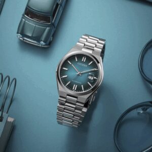 Citizen Tsuyosa Stainless Steel Turquoise Dial Automatic NJ0151-88X Men's Watch
