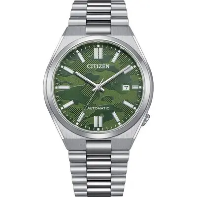 Citizen Tsuyosa Stainless Steel Green Dial Automatic NJ0159-86X Men's Watch