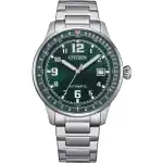 Citizen Urban Military Stainless Steel Green Dial Automatic NJ0190-51X 100M Men's Watch