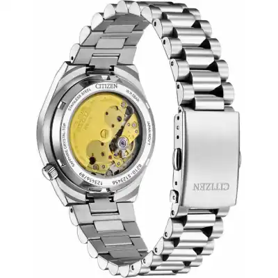 Citizen Tsuyosa Stainless Steel Sunray Purple Dial Automatic NJ0200-50W Men’s Watch - NJ0200-50W