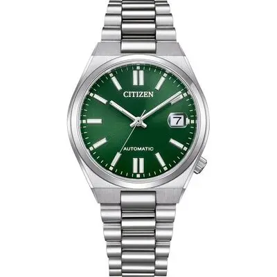 Citizen Tsuyosa Stainless Steel Green Dial Automatic NJ0200-50X Unisex Watch
