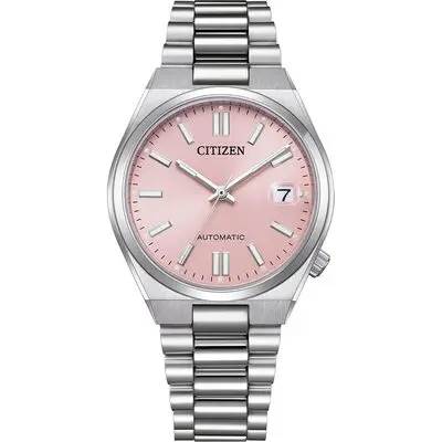 Citizen Tsuyosa Stainless Steel Pink Dial Automatic NJ0200-50Z Women's Watch