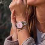 Citizen Tsuyosa Stainless Steel Pink Dial Automatic NJ0200-50Z Women's Watch