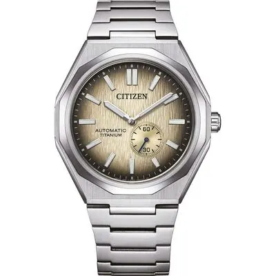 Citizen Zenshin 60 Super Titanium Copper Dial Automatic NK5020-58P 100M Men's Watch