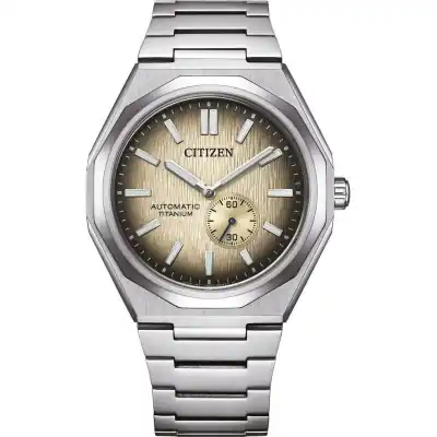 Citizen Zenshin 60 Super Titanium Copper Dial Automatic NK5020-58P 100M Men's Watch
