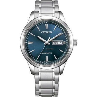 Citizen Stainless Steel Blue Dial Automatic NY4058-79L Men's Watch