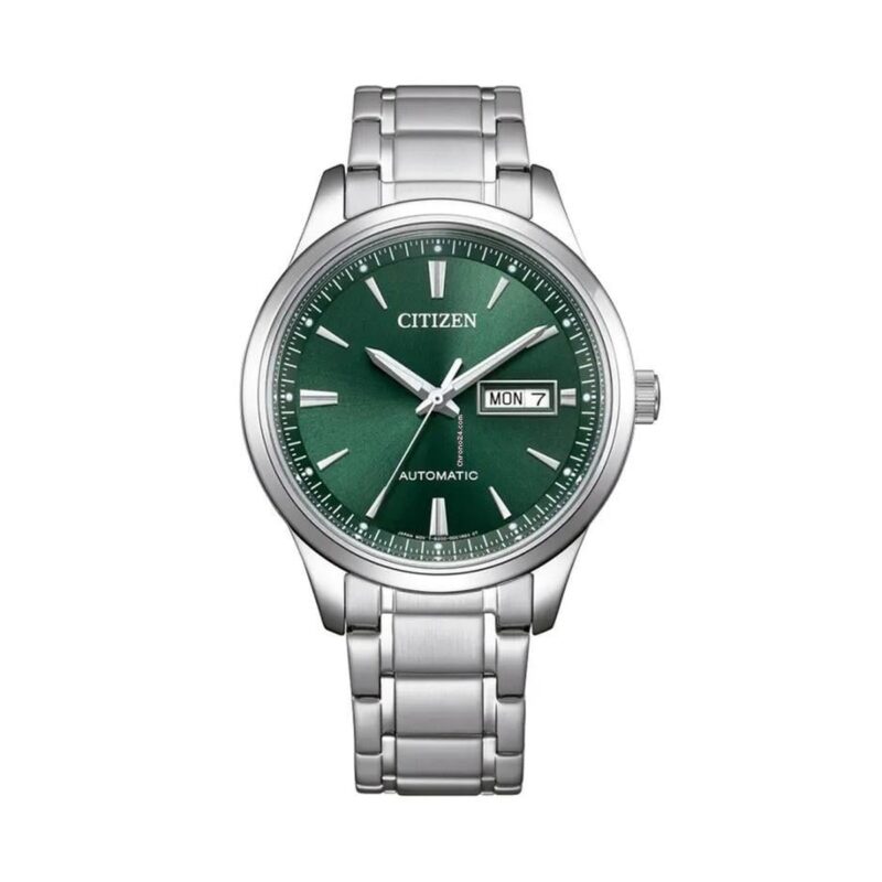 Citizen Stainless Steel Green Dial Automatic NY4058-79X Men's Watch Citizen Stainless Steel Green Dial Automatic NY4058-79X Men's Watch