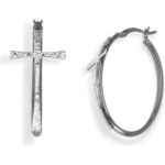 Amen Cerchio E Croce Black (OROVNB) Unisex JEWELRY