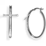 Amen Cerchio E Croce Black (OROVNB) Unisex JEWELRY