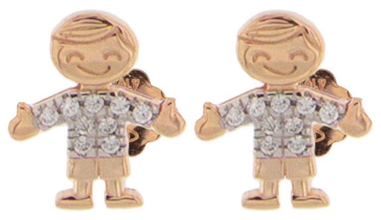 Rue des Mille Jewels Women's Earrings (ORZ-007 LOB BIMBO)