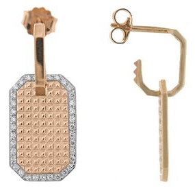 Rue des Mille Jewels Women's Earrings (ORZ-009 RT BO)