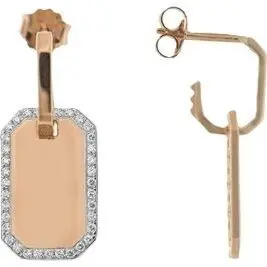 Orecchini Rue Des Mille Orz-009 Rt Lis (ORZ-009 RT LIS) Unisex JEWELRY