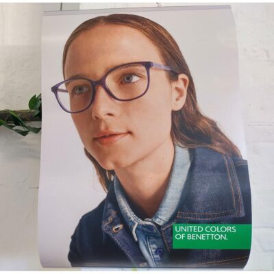 Benetton Optical Double Sided Banner Ss21 (Optical Double Sided Banner SS21) Unisex WATCHES