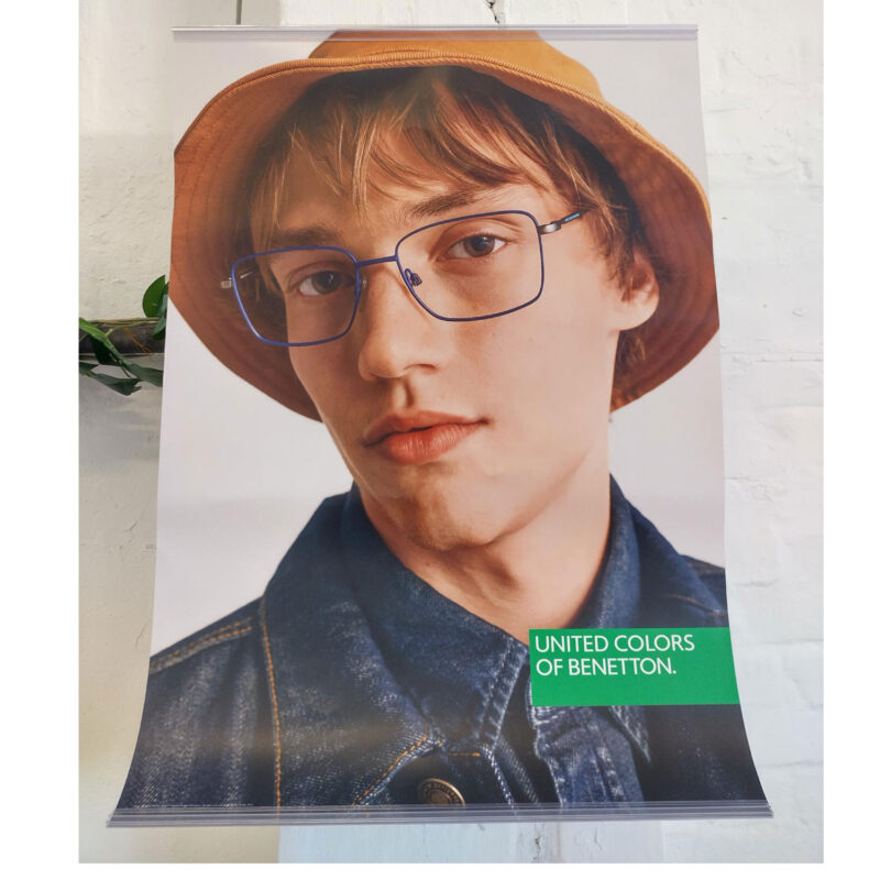 Benetton Optical double sided banner ss21 (optical double sided banner ss21)
