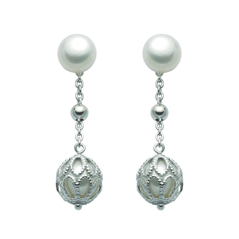 Miluna Jewels Women's Earrings with Pearl (PER2450) 1 Miluna Per2450 (PER2450) JEWELRY