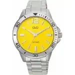 Q&q Gent Diver Only Time (Q28B-009PY) Men WATCHES