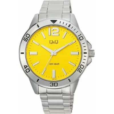 Q&q Gent Diver Only Time (Q28B-009PY) Men WATCHES