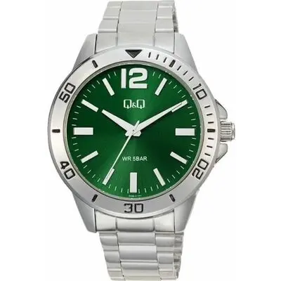 Q&q Gent Diver Only Time (Q28B-011PY) Men WATCHES