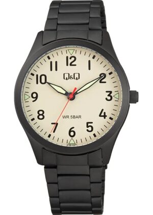 Q&q Gent Only Time (Q76B-002PY) Men's Watch