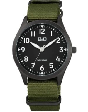 Q&q Gent Only Time (Q76B-005PY) Men's Watch