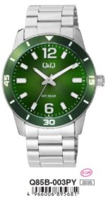 Q&q Gent Diver Only Time (Q85B-003PY) Men's Watch