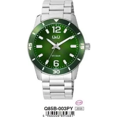 Q&q Gent Diver Only Time (Q85B-003PY) Men WATCHES