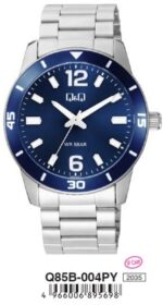 Q&q Gent Diver Only Time (Q85B-004PY) Men's Watch